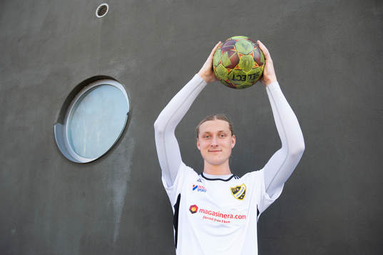Profilen Carl Lundahl Persson, IFK Hässleholm, i