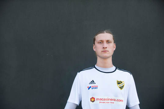 Profilen Carl Lundahl Persson, IFK Hässleholm, i
