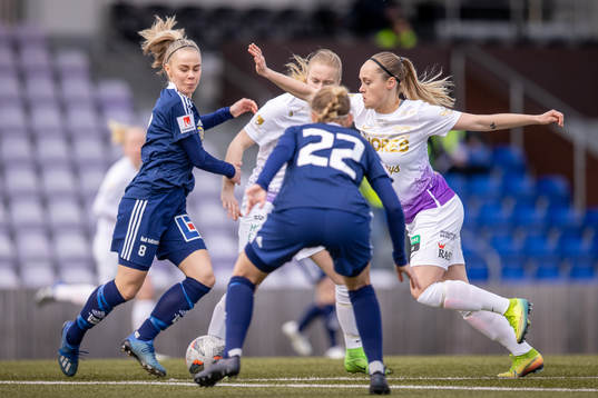 Jitex Fanny Linderoth och Sundsvalls Clara Thimstrand
