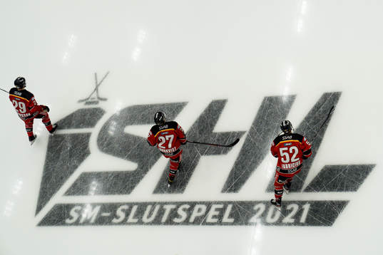 Luleås Erik Gustafsson, Nils Lundkvist och Karl Fabricius