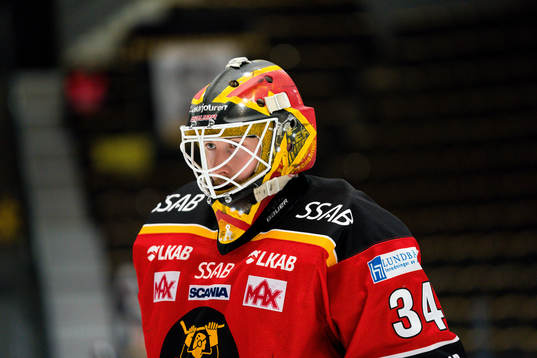 Luleås målvakt Joel Lassinantti
