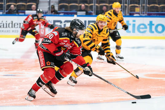Luleås Daniel Sondell och Skellefteås Jonathan Johnson