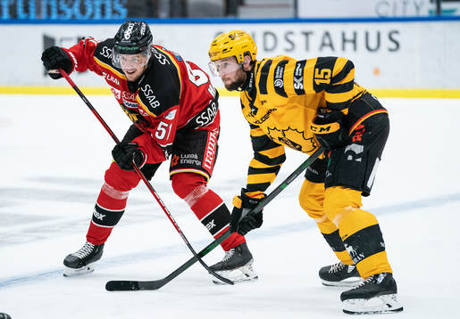 Luleås Filip Hållander och Skellefteås Melker Karlsson