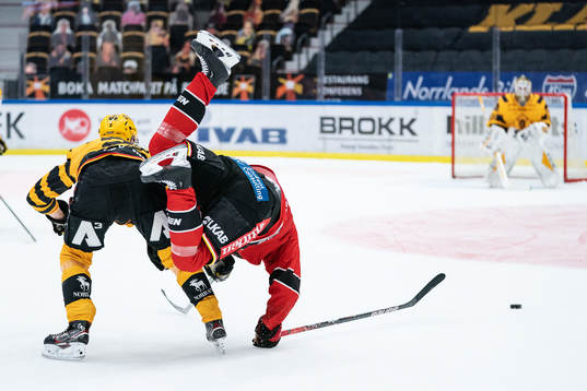Skellefteås Adam Wilsby och Luleås Filip Hållander