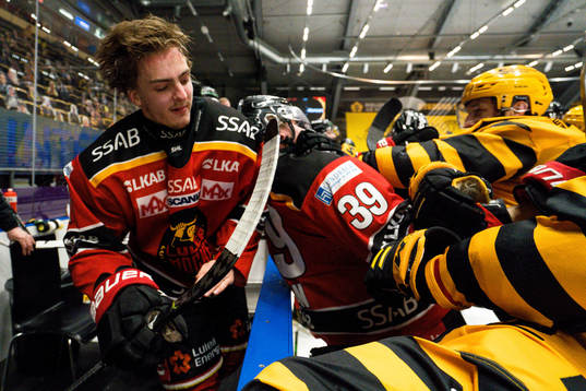 under kvartsfinal fem i SHL mellan Skellefteå och Luleå
