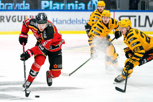 Luleås Filip Hållander och Skellefteås Jonathan Johnsson