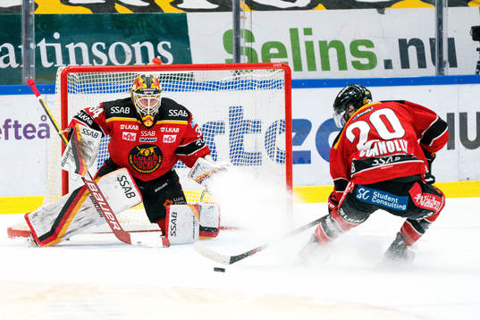 Luleås målvakt Joel Lassinantti