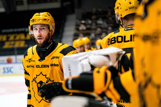 Skellefteås Melker Karlsson jublar