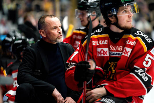 Luleås tränare Thomas Berglund