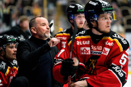Luleås tränare Thomas Berglund