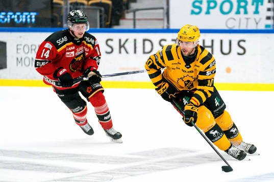Skellefteås Joakim Lindström och Luleås Jonas Berglund