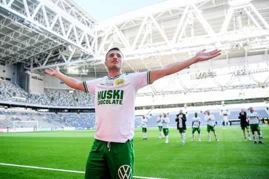 Bläddra bland fler bilder av Fotboll, Allsvenskan, Hammarby - Mjällby