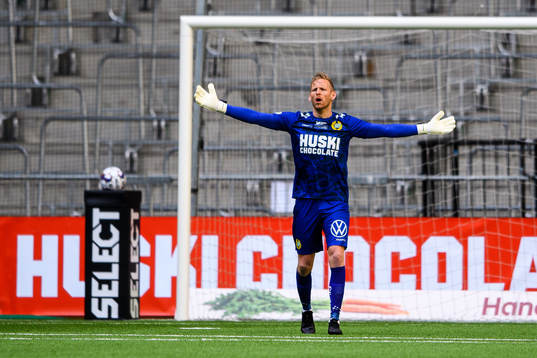 Hammarbys målvakt David Ousted