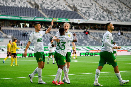 Hammarbys Astrit Selmani , Gustav Ludwigson , Mohanad