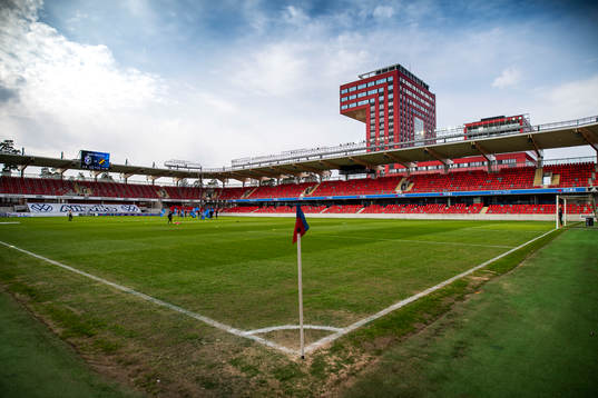 Interiör av Visma Arena