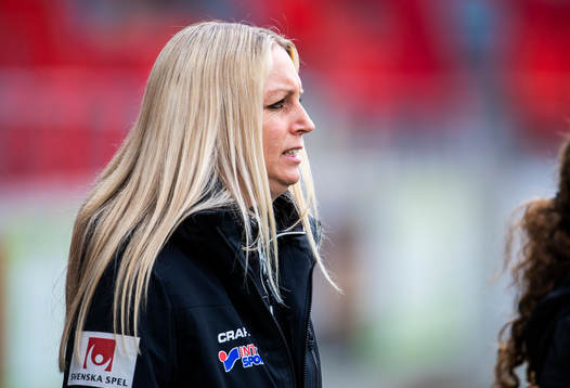 Växjös tränare Maria Nilsson