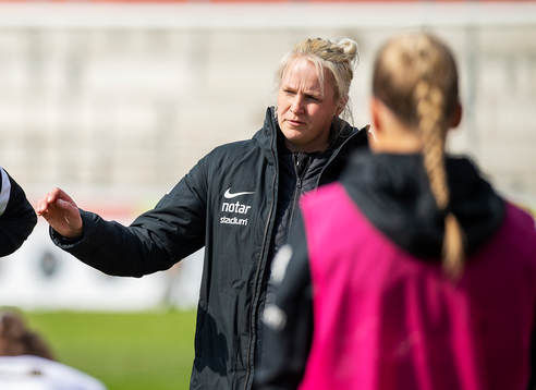 AIKs tränare Maiju Ruotsalainen