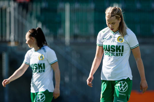 Hammarbys Eva Nyström deppar
