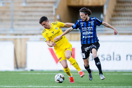 Halmstads Markus Antonsson och Sirius Axel Björnström