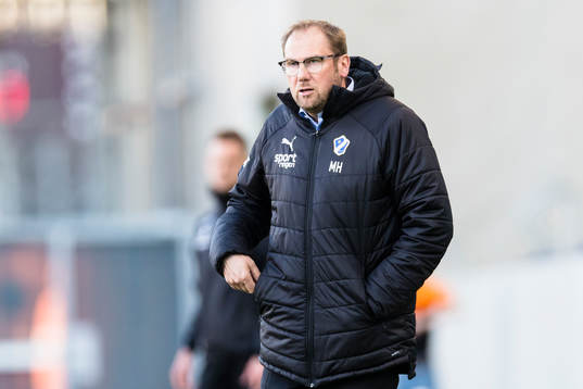 Halmstads tränare Magnus Haglund