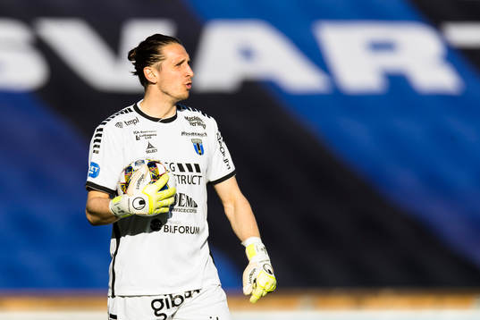 Sirius målvakt David Mitov Nilsson