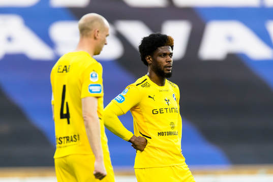 Halmstads Joseph Baffoe deppar