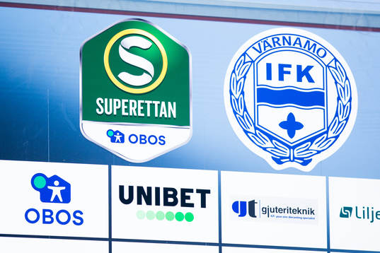 Superettans och IFK Värnamos logotyper