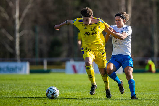 Sundsvalls Jesper Carström och Värnamos Charlie Vindehall