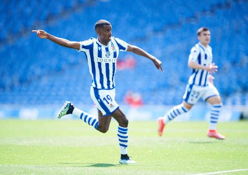 Alexander Isak of Real Sociedad