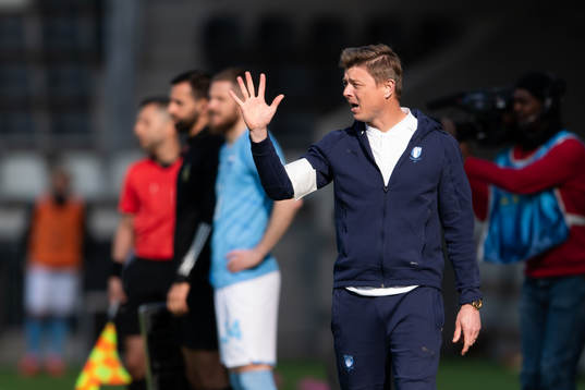 Malmö FFs huvudtränare Jon Dahl Tomasson