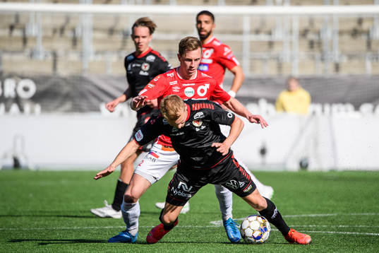 Degerfors Erik Lindell och Kalmars Sebastian Ring