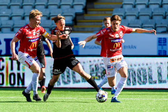Degerfors Oliver Ekroth, Kalmars Isak Magnusson och