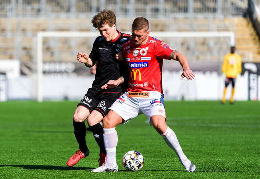 Kalmars Oliver Berg och Degerfors Victor Edvardsen