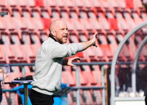Kalmars tränare Henrik Rydström