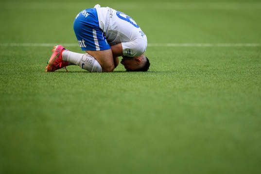 IFK Norrköpings Sead Haksabanovic har ont