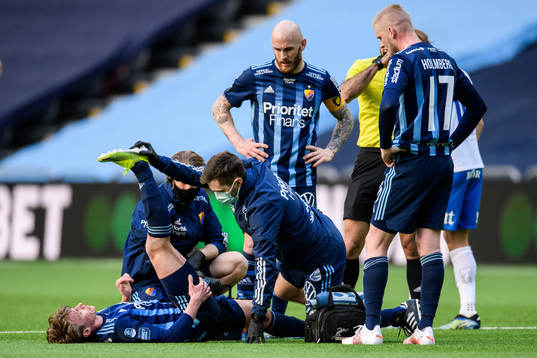 Djurgårdens Rasmus Schüller får vård