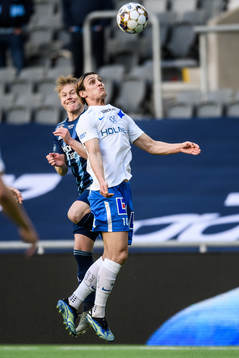 Djurgårdens Elliot Käck och IFK Norrköpings Jonathan Levi
