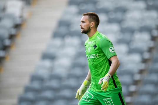IFK Norrköpings målvakt Oscar Jansson