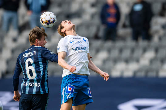 Djurgårdens Rasmus Schüller och IFK Norrköpings Jonathan