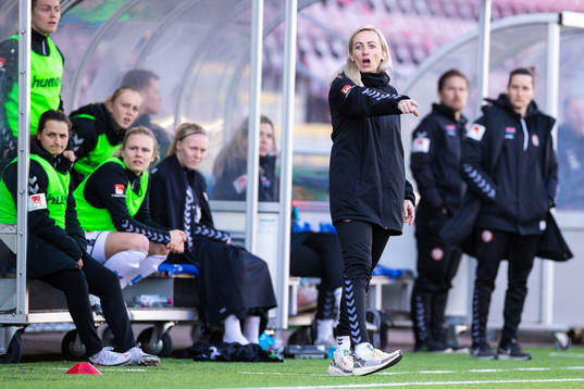 Kristianstads tränare Elisabet Gunnarsdóttir
