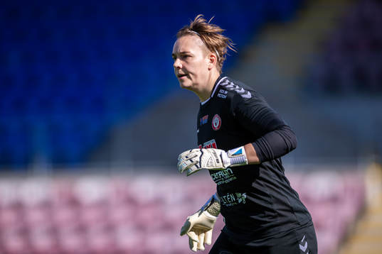 Kristianstads målvakt Brett Maron