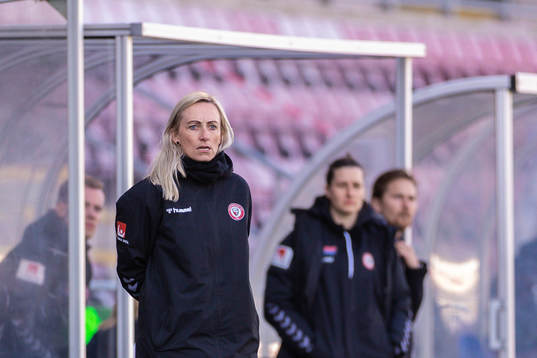 Kristianstads tränare Elisabet Gunnarsdóttir