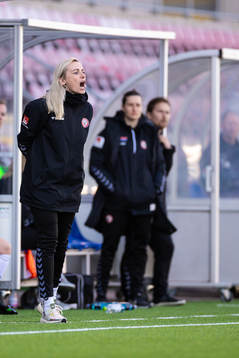 Kristianstads tränare Elisabet Gunnarsdóttir