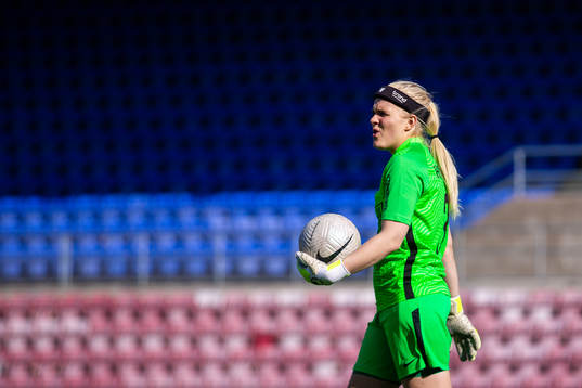 Eskilstunas målvakt Emma Holmgren