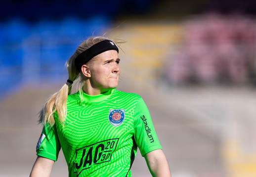 Eskilstunas målvakt Emma Holmgren
