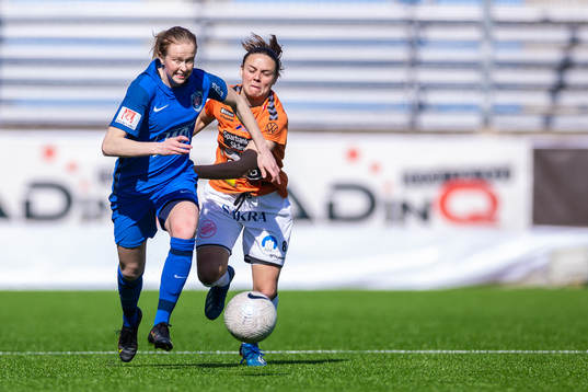 Eskilstunas Emma Östlund och Kristianstads Alice Nilsson