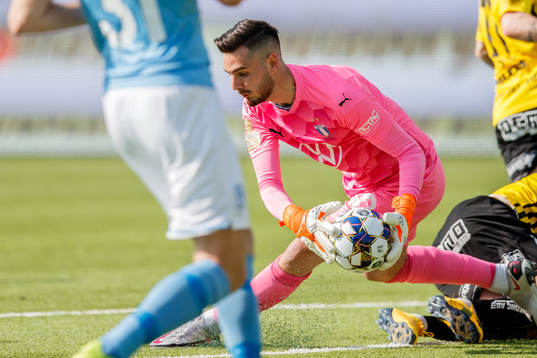 Malmö FFs målvakt Marko Johansson