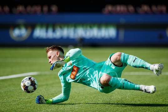 Häckens målvakt Pontus Dahlberg