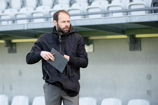 Häckens tränare Andreas Alm