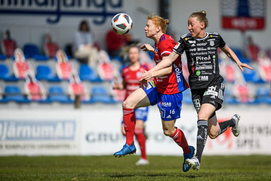 Vittsjös Clare Polkinghorn och Piteås Cajsa Hedlund